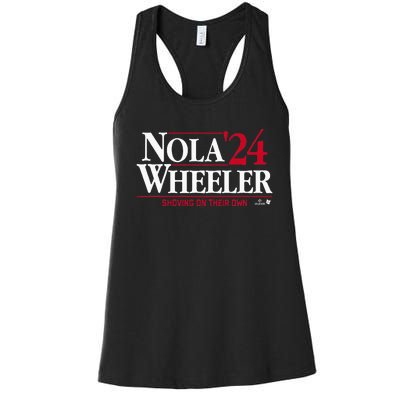 Aaron Nola & Zack Wheeler 24 Philadelphia Baseball Women's Racerback Tank