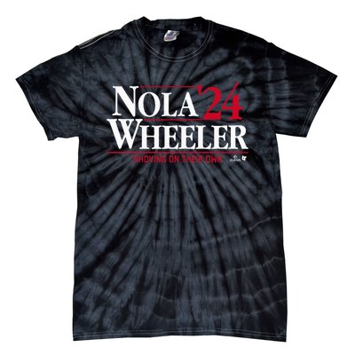 Aaron Nola & Zack Wheeler 24 Philadelphia Baseball Tie-Dye T-Shirt