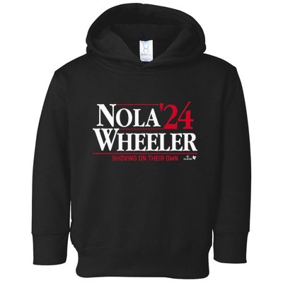 Aaron Nola & Zack Wheeler 24 Philadelphia Baseball Toddler Hoodie