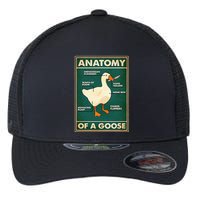 Anatomy Of A Goose With Knife Flexfit Unipanel Trucker Cap