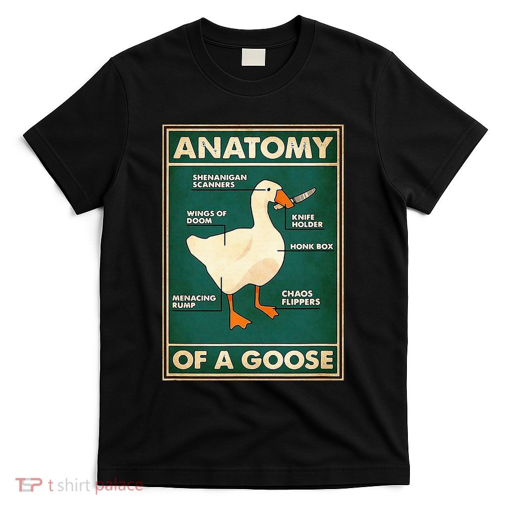 Anatomy Of A Goose With Knife T-Shirt