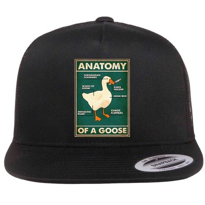 Anatomy Of A Goose With Knife Flatbill Hat