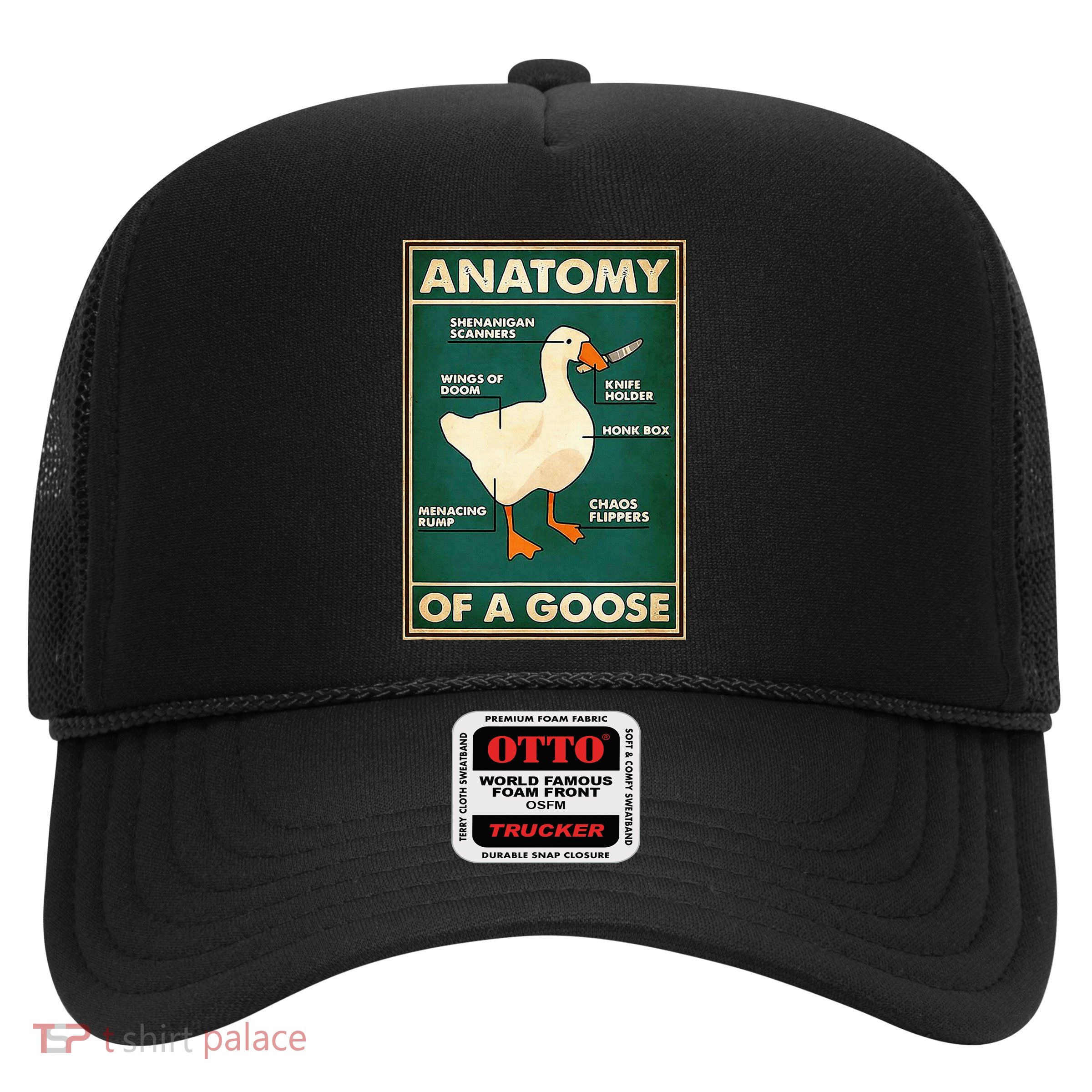 Anatomy Of A Goose With Knife Trucker Hat