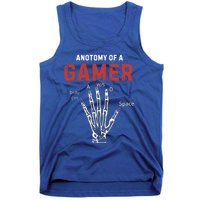 Anatomy Of A Gamer Funny Gaming Gift For Game Lovers Meaningful Gift Tank Top