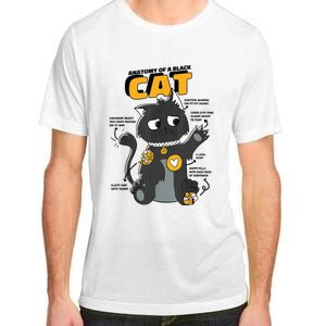 Anatomy Of A Black Cat Shirt, Funny Cats For Girls Adult ChromaSoft Performance T-Shirt