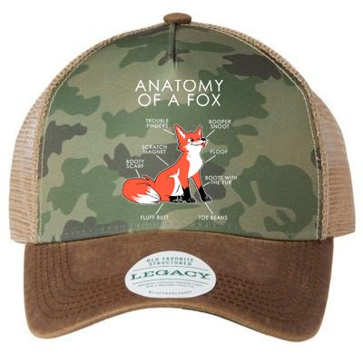 Anatomy Of A Fox Legacy Tie Dye Trucker Hat