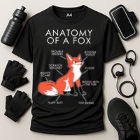Anatomy Of A Fox Cooling Performance Crew T-Shirt