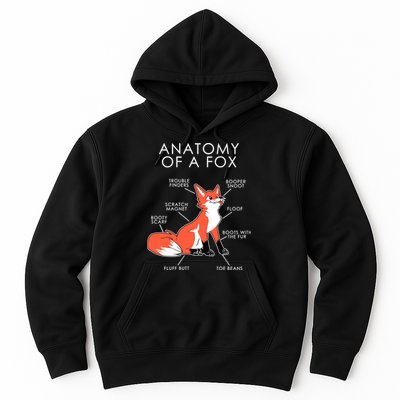 Anatomy Of A Fox Hoodie