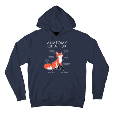 Anatomy Of A Fox Hoodie