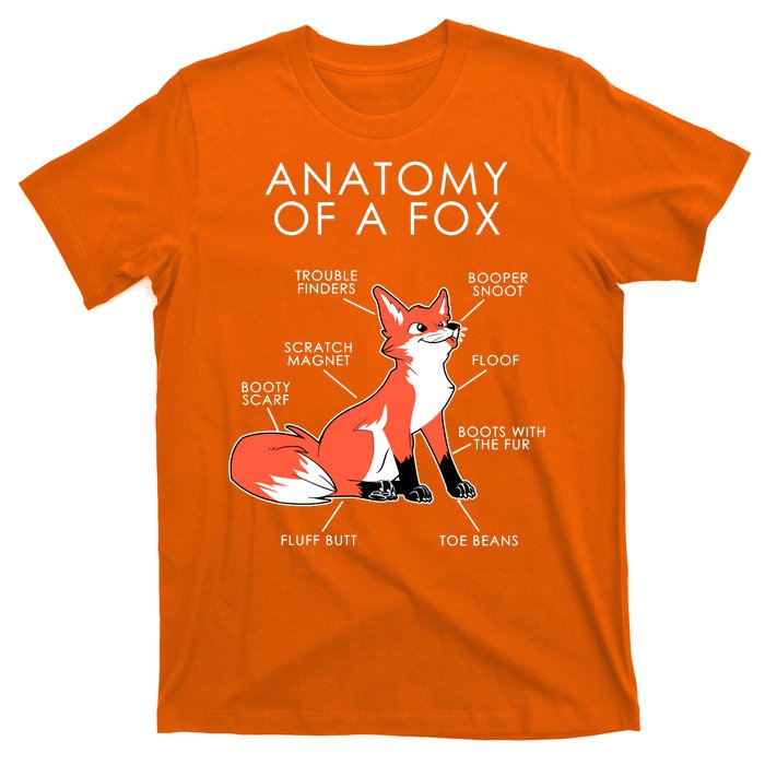 Anatomy Of A Fox T-Shirt