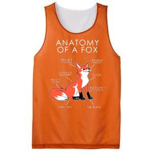 Anatomy Of A Fox Mesh Reversible Basketball Jersey Tank