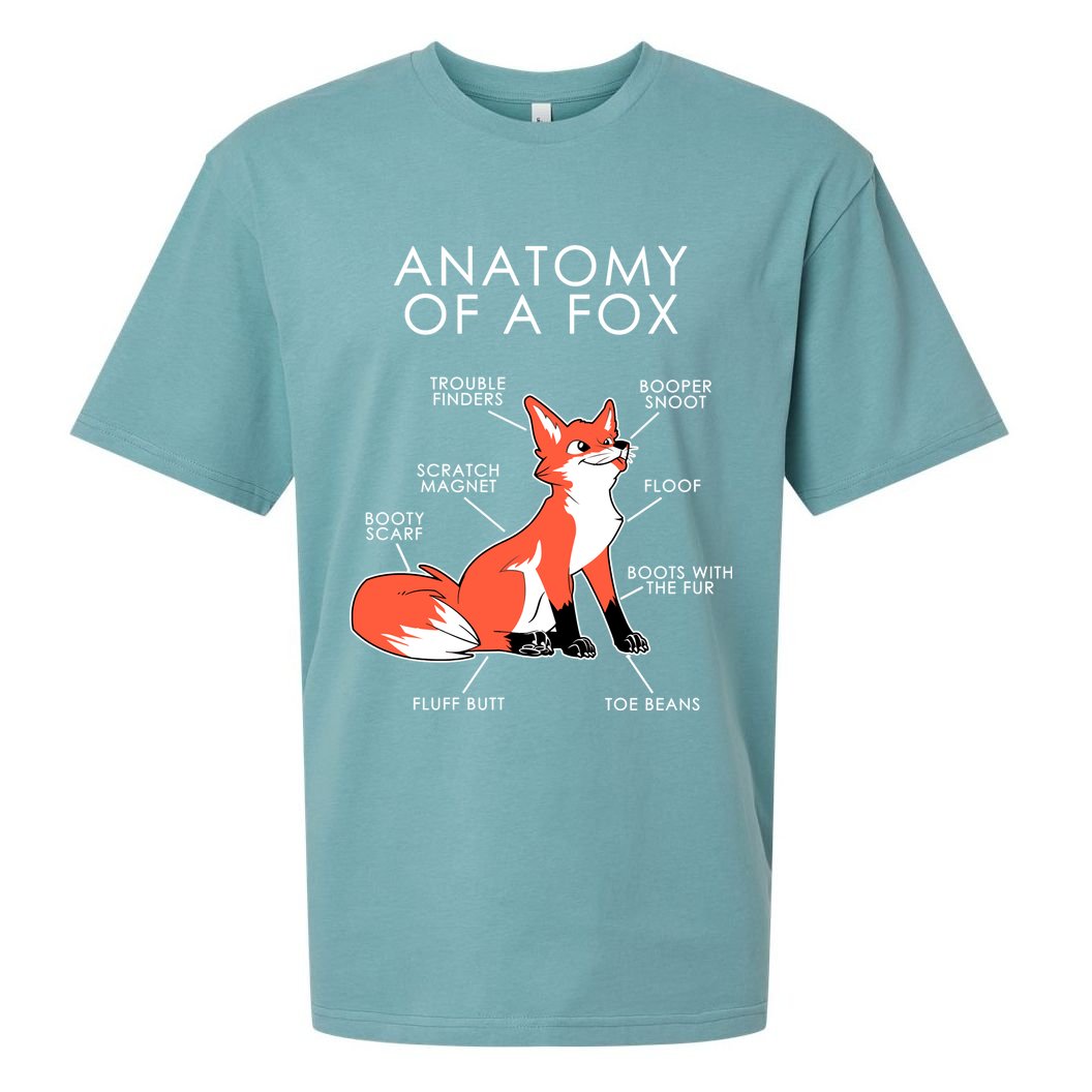 Anatomy Of A Fox Sueded Cloud Jersey T-Shirt