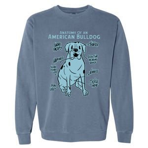 Anatomy Of An American Bulldog Garment-Dyed Sweatshirt