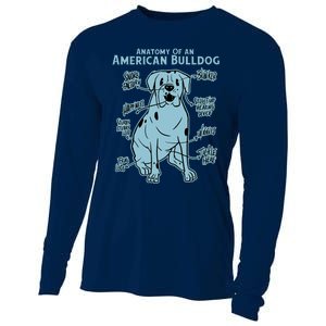 Anatomy Of An American Bulldog Cooling Performance Long Sleeve Crew