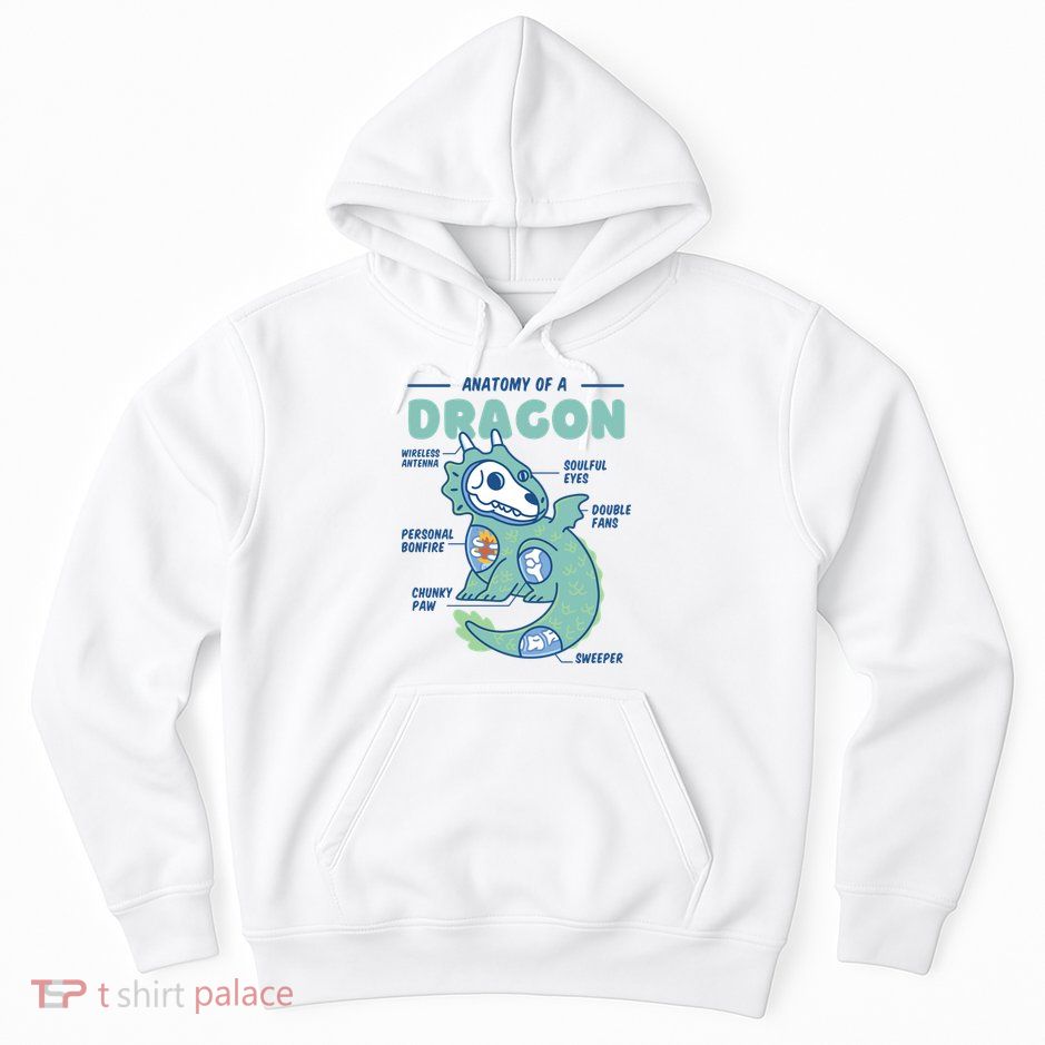 Anatomy Of A Dragon Hoodie