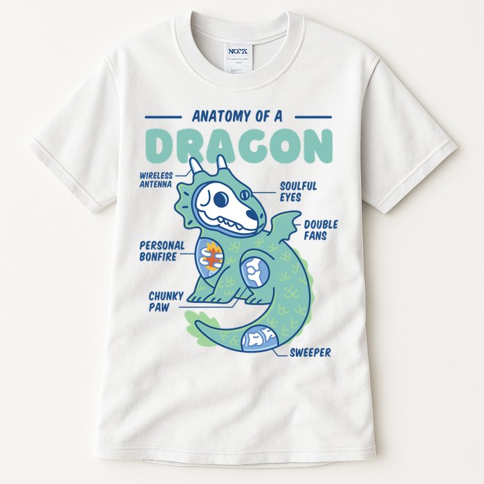 Anatomy Of A Dragon Tall T-Shirt