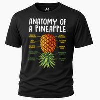 Anatomy Of A Pineapple Swinger Cooling Performance Crew T-Shirt