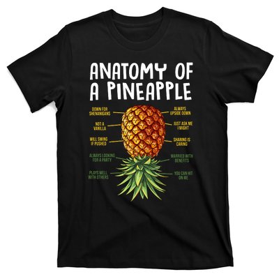 Anatomy Of A Pineapple Swinger T-Shirt