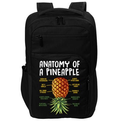 Anatomy Of A Pineapple Swinger Impact Tech Backpack