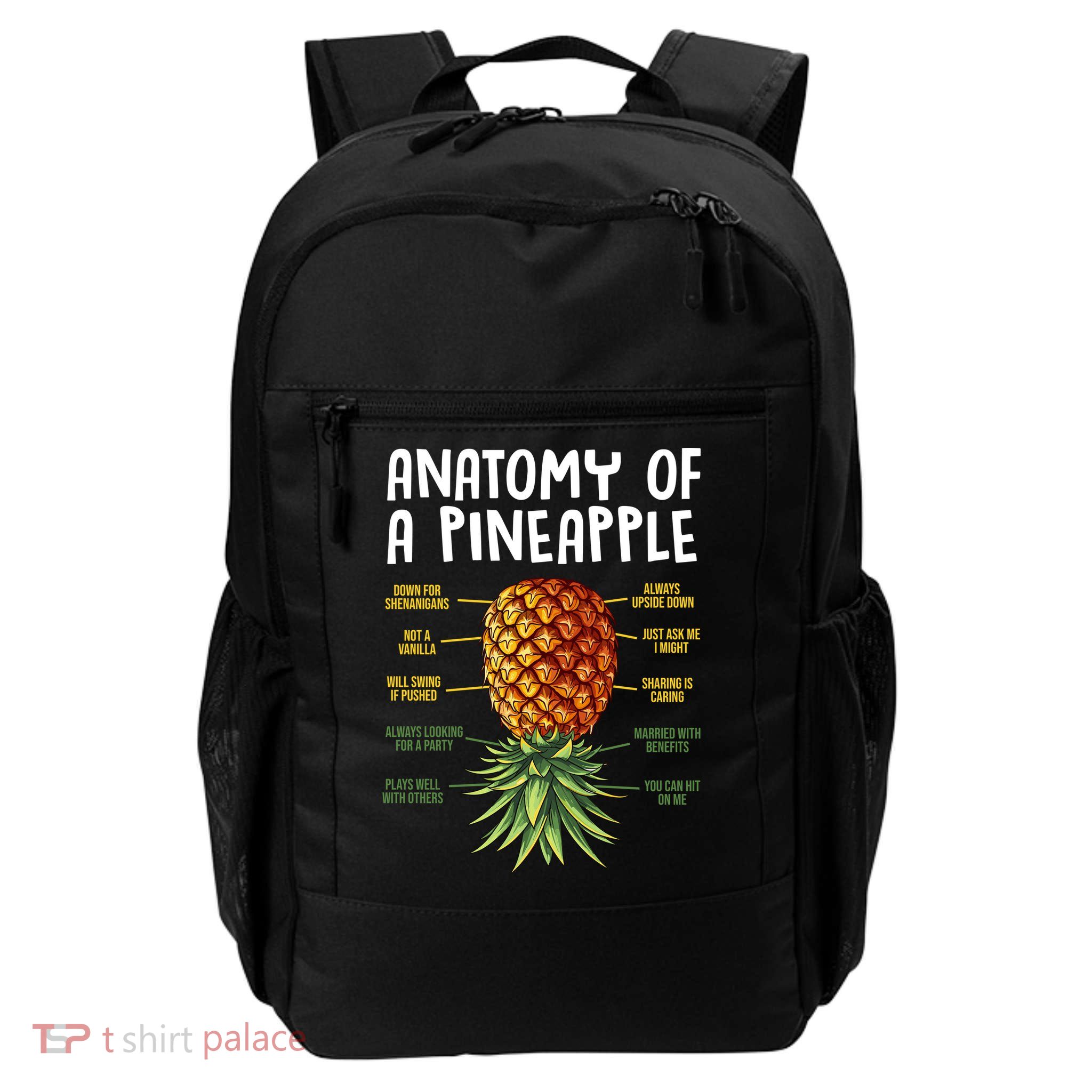 Anatomy Of A Pineapple Swinger Daily Commute Backpack