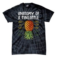 Anatomy Of A Pineapple Swinger Tie-Dye T-Shirt