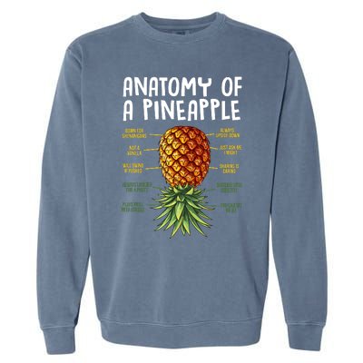 Anatomy Of A Pineapple Swinger Garment-Dyed Sweatshirt