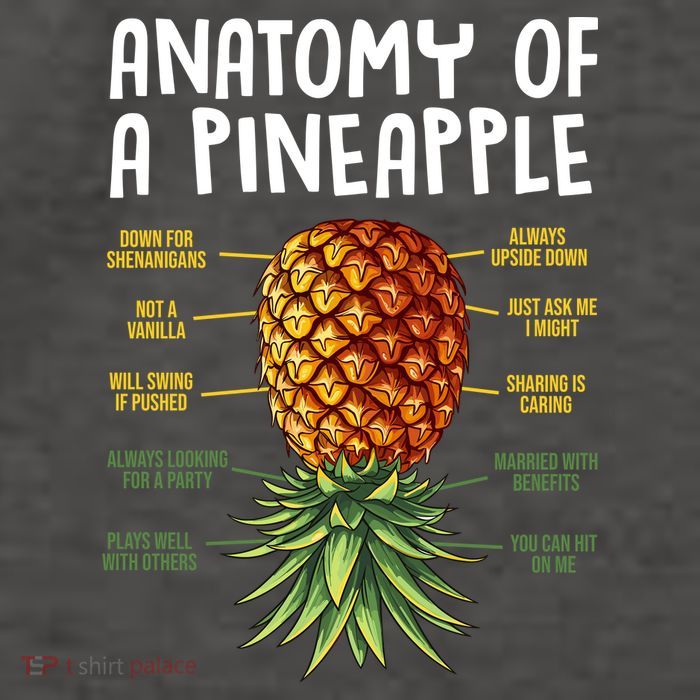 Anatomy Of A Pineapple Swinger Vector Backpack