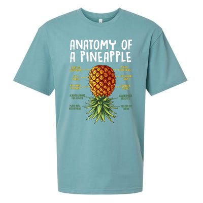 Anatomy Of A Pineapple Swinger Sueded Cloud Jersey T-Shirt