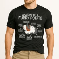 Anatomy Of A Furry Potato Guinea Pig Cooling Performance Crew T-Shirt