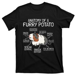 Anatomy Of A Furry Potato Guinea Pig T-Shirt