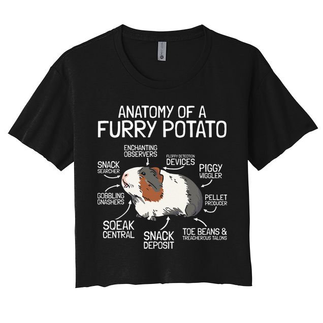 Anatomy Of A Furry Potato Guinea Pig Crop Top