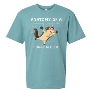 Anatomy Of A Sugar Glider Sueded Cloud Jersey T-Shirt