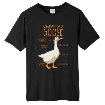 Anatomy Of A Goose Water Bird Duckling Tall Fusion ChromaSoft Performance T-Shirt