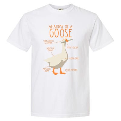 Anatomy Of A Goose Water Bird Duckling Garment-Dyed Heavyweight T-Shirt