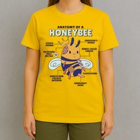Anatomy Of A Honeybee Bumblebee T-Shirt