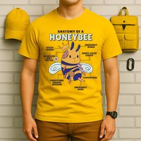 Anatomy Of A Honeybee Bumblebee T-Shirt
