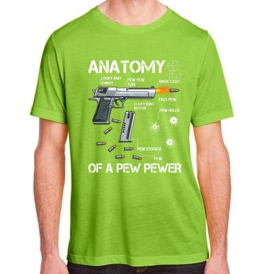 Anatomy Of A Pew Pewer Gift Ammo Gun Adt Meme Lovers Gift Adult ChromaSoft Performance T-Shirt