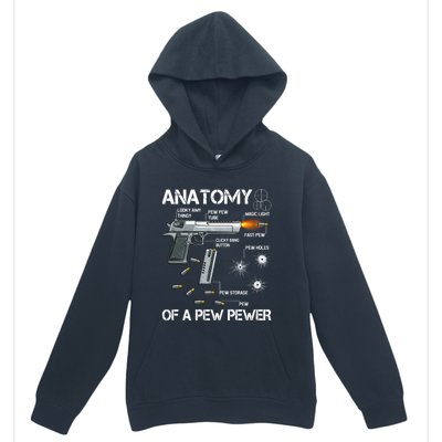 Anatomy Of A Pew Pewer Gift Ammo Gun Adt Meme Lovers Gift Urban Pullover Hoodie