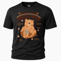 Anatomy Of A Grizzly Bear Cooling Performance Crew T-Shirt