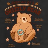Anatomy Of A Grizzly Bear Adult Drive Performance Visor