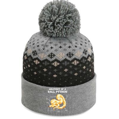 Anatomy Of A Ball Python Reptile Snake Owner The Baniff Cuffed Pom Beanie