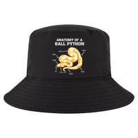 Anatomy Of A Ball Python Reptile Snake Owner Cool Comfort Performance Bucket Hat