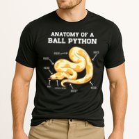 Anatomy Of A Ball Python Reptile Snake Owner Performance Shirt