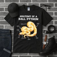 Anatomy Of A Ball Python Reptile Snake Owner Tall T-Shirt