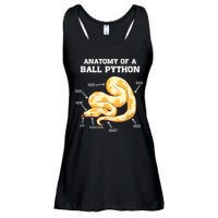 Anatomy Of A Ball Python Reptile Snake Owner Ladies Essential Flowy Tank