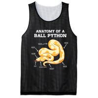 Anatomy Of A Ball Python Reptile Snake Owner Mesh Reversible Basketball Jersey Tank