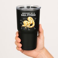 Anatomy Of A Ball Python Reptile Snake Owner Tumbler