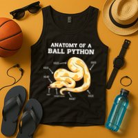 Anatomy Of A Ball Python Reptile Snake Owner Tank Top