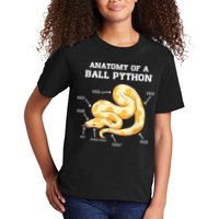 Anatomy Of A Ball Python Reptile Snake Owner Kids T-Shirt