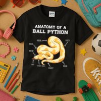 Anatomy Of A Ball Python Reptile Snake Owner Kids T-Shirt